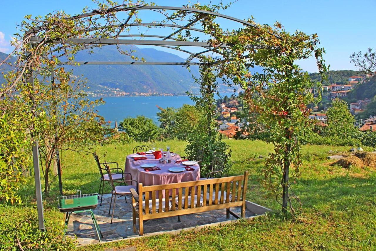 Tre Terre Ferienwohnung Pianello Del Lario Exteriör bild