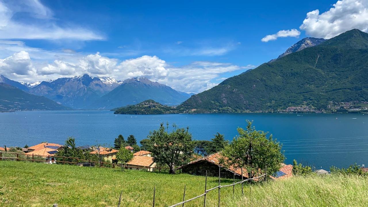 Tre Terre Ferienwohnung Pianello Del Lario Exteriör bild