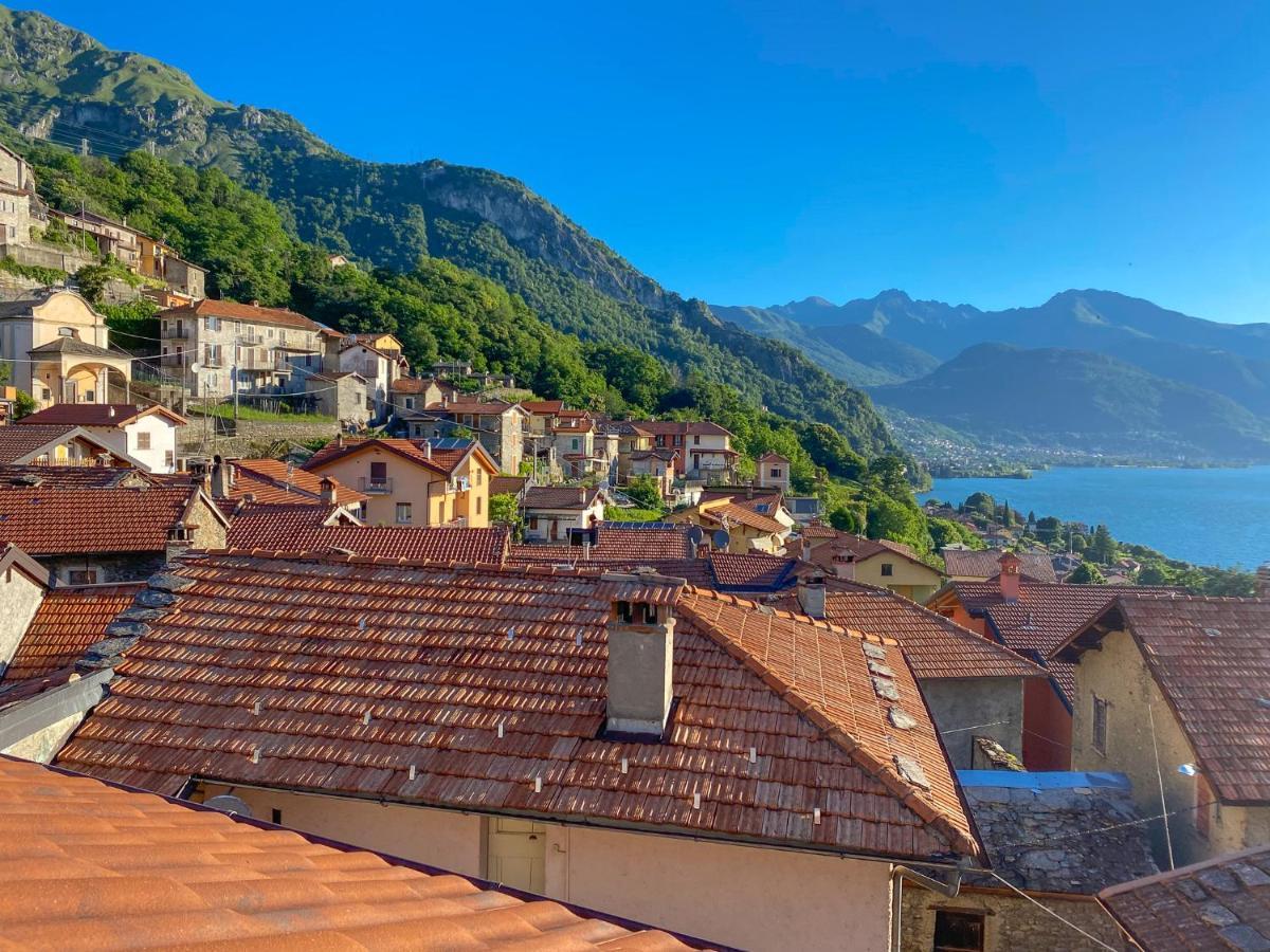 Tre Terre Ferienwohnung Pianello Del Lario Exteriör bild