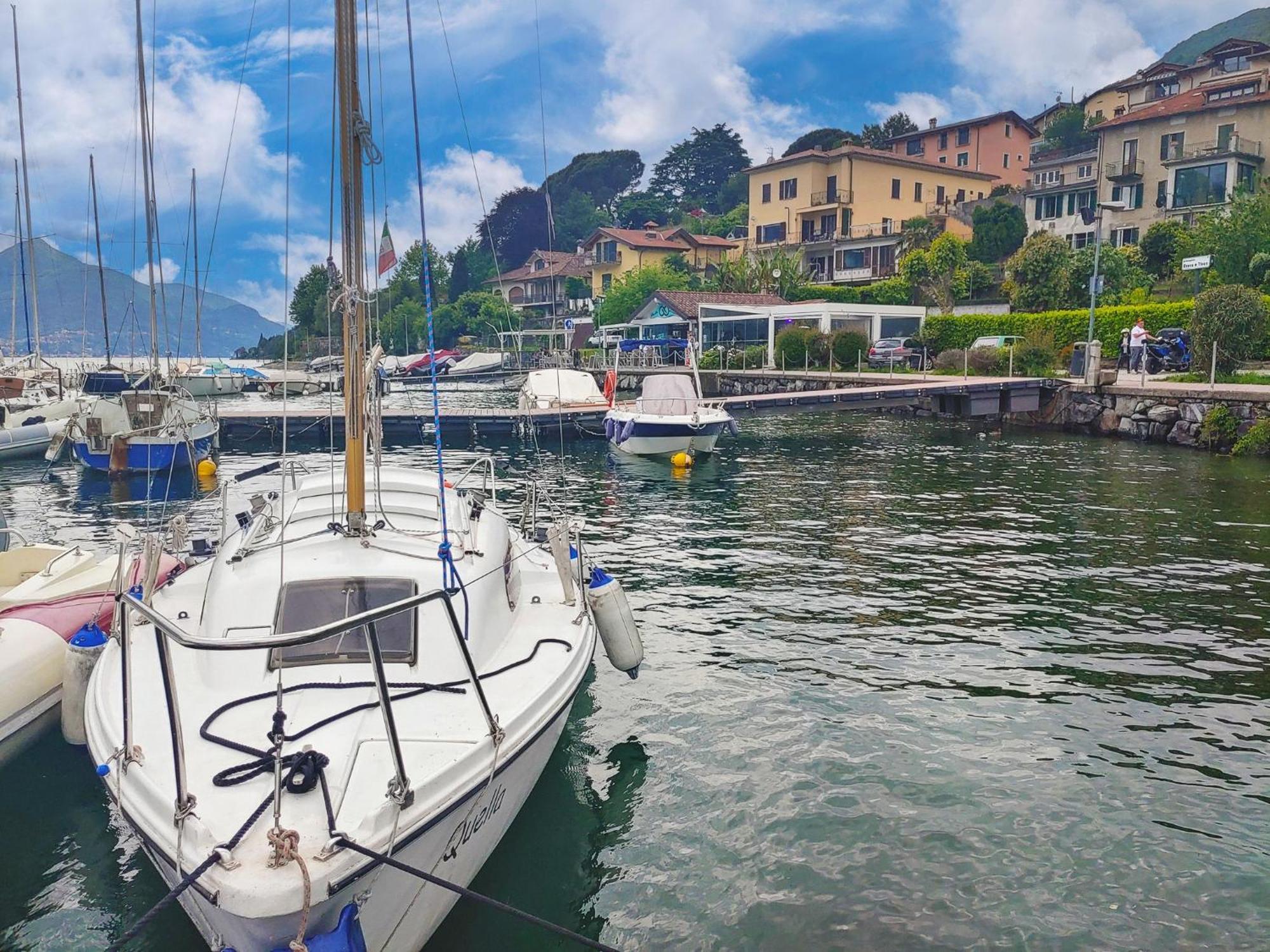 Tre Terre Ferienwohnung Pianello Del Lario Exteriör bild