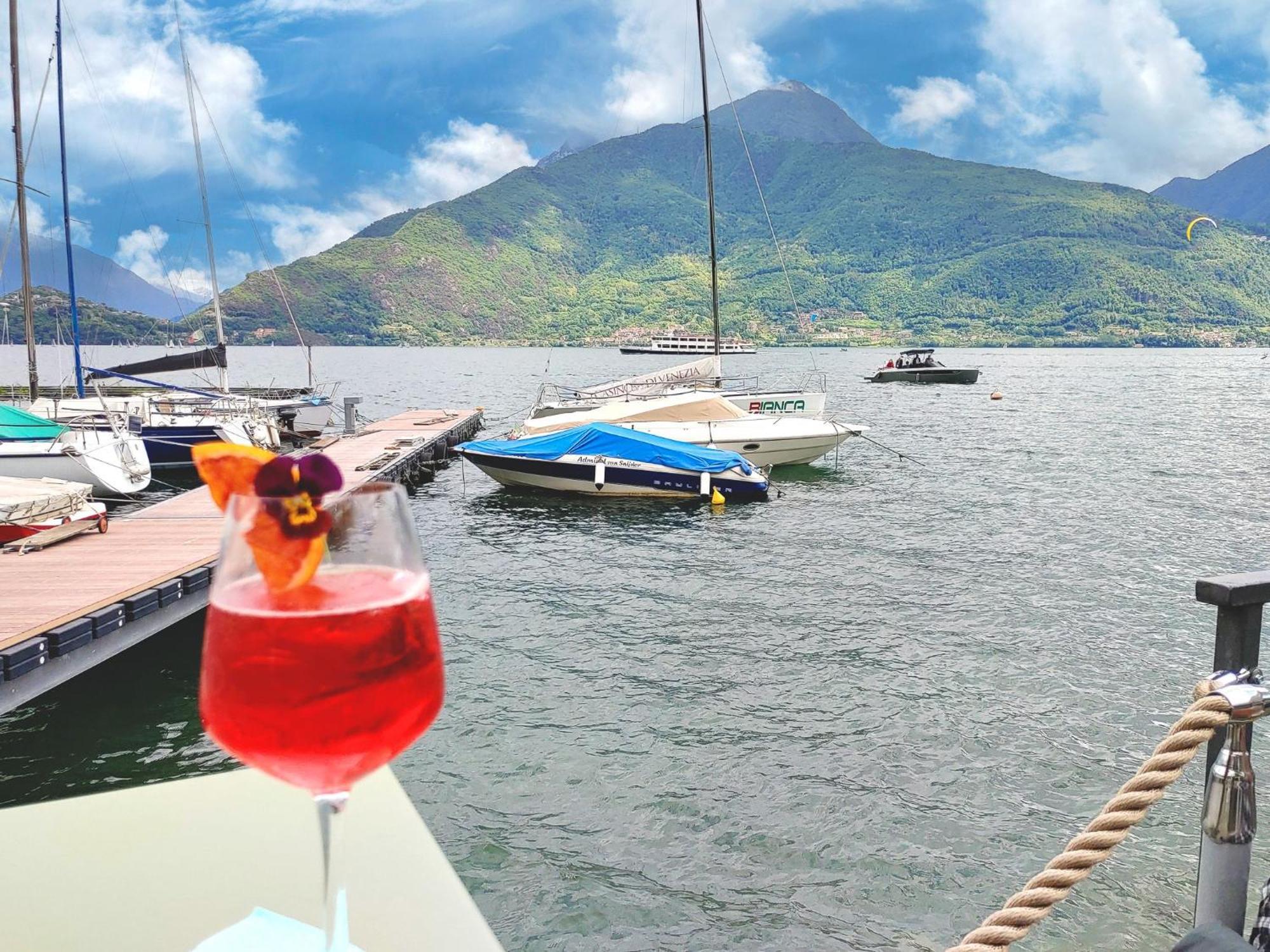 Tre Terre Ferienwohnung Pianello Del Lario Exteriör bild