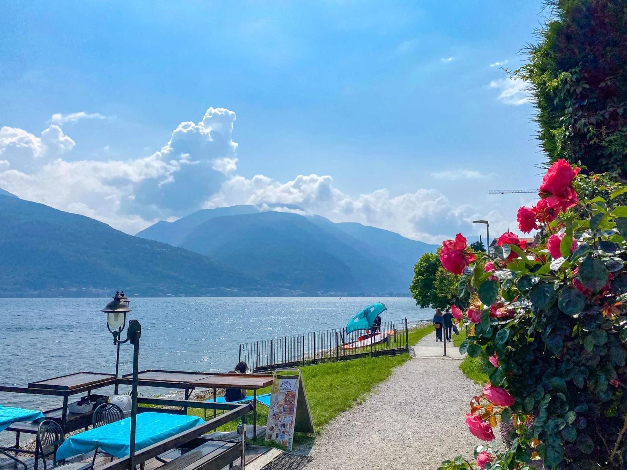 Tre Terre Ferienwohnung Pianello Del Lario Exteriör bild
