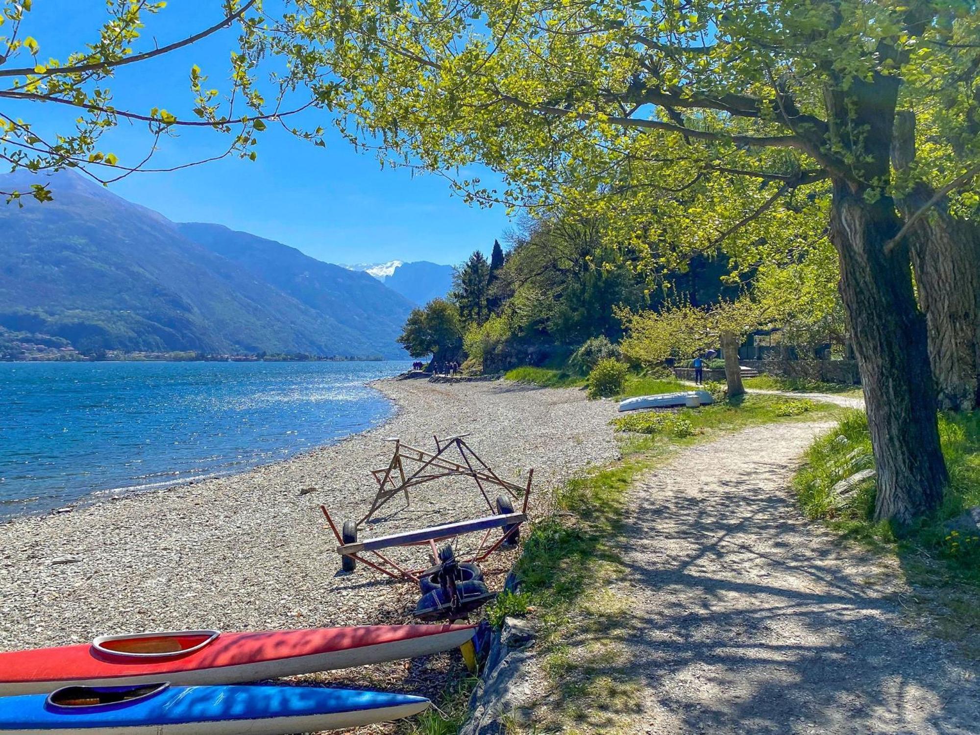 Tre Terre Ferienwohnung Pianello Del Lario Exteriör bild
