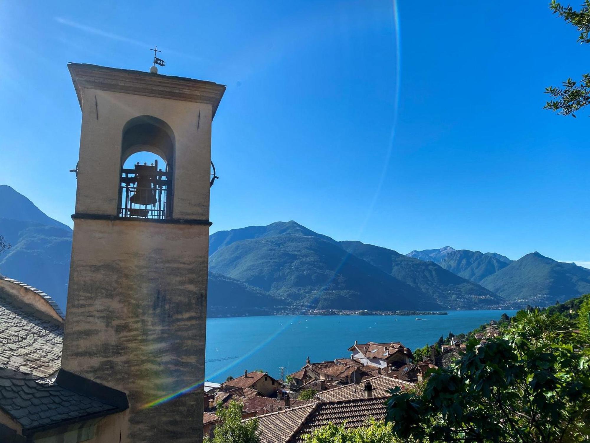 Tre Terre Ferienwohnung Pianello Del Lario Exteriör bild